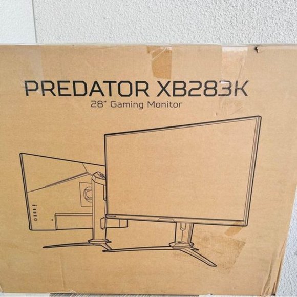 Acer Predator XB283K Kvbmiipruzx 28" Gaming Monitor - Picture 1 of 10
